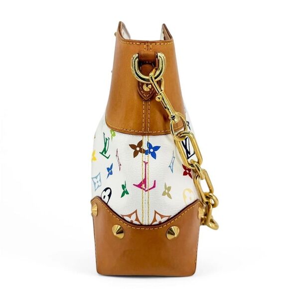 LOUIS VUITTON Murakami White Multicolor Judy PM Bag - Picture 11 of 13